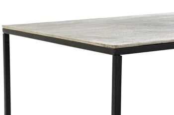 TABLE BASSE METAL 111,7X61X43 TABLE BASSE METAL MB192126 3