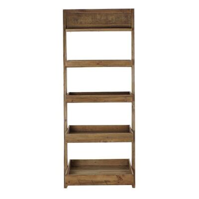 ESTANTERIA MADERA RECICLADA 80X50X200 NATURAL MB193543
