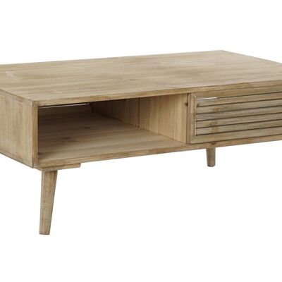 TABLE BASSE SAPIN 99X59X38 NATUREL MB193553