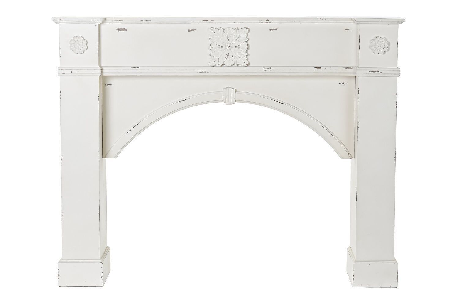 FRONTALE CAMINO ABETE MDF 140X28X110 INVECCHIATO MB193675