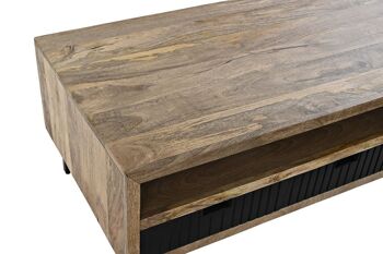 TABLE BASSE MANGO METAL 120X60X45 NOIR MB194551 2