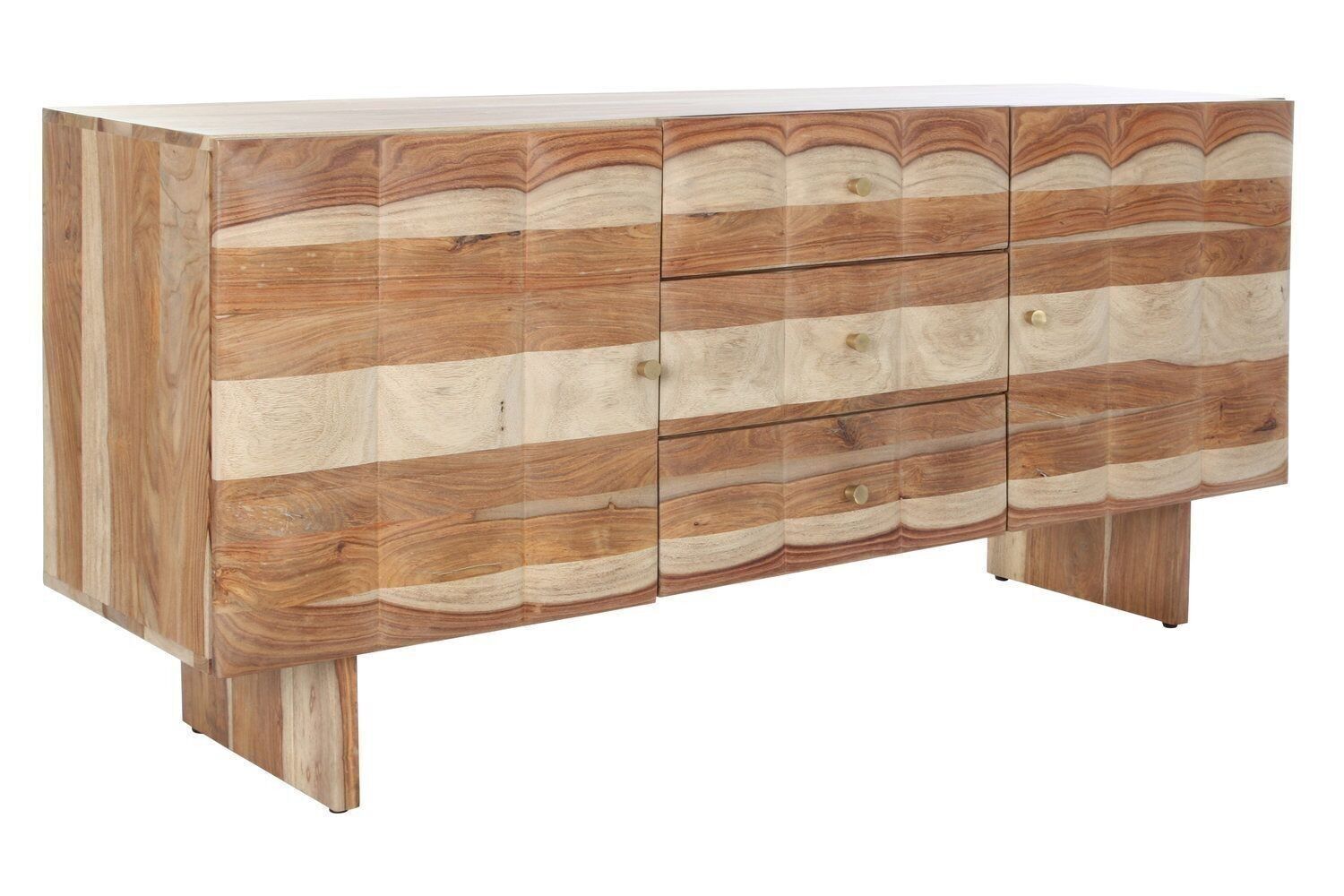 BUFFET IN SHEESHAM 162X42X72 ONDE NATURALI MB195258
