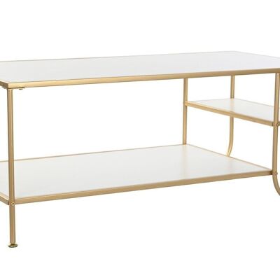 MESA CENTRO METAL MDF 110X55X45 DORADO MB195328