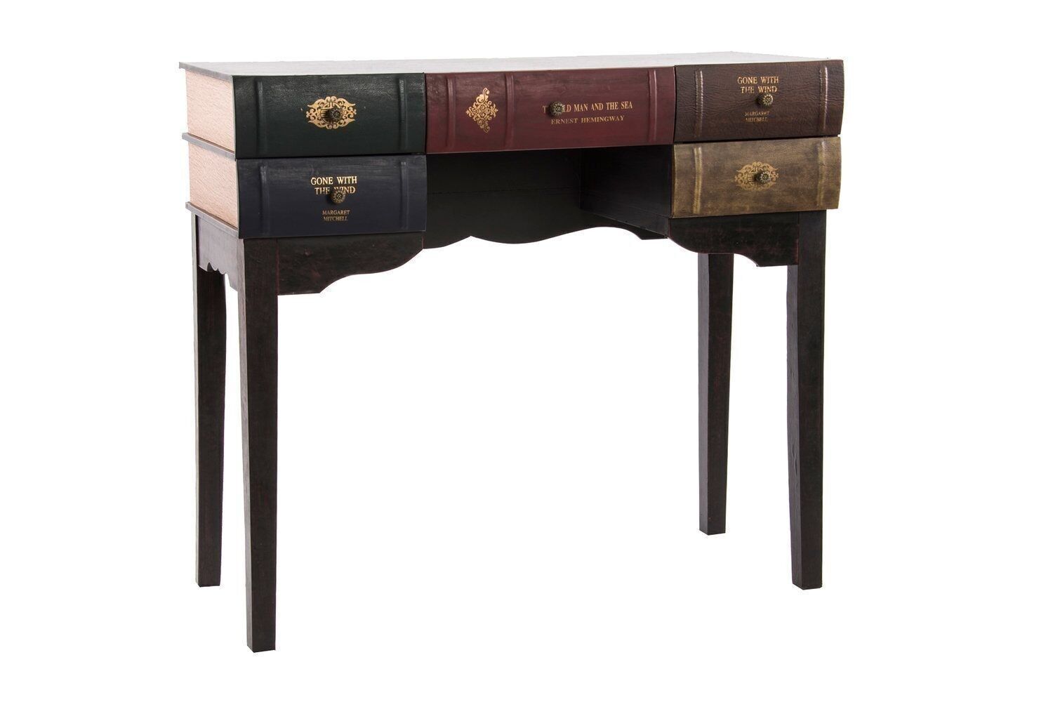 PU SCRIVANIA LEGNO 110X40X90 LIBRO MULTICOLORE MB195400