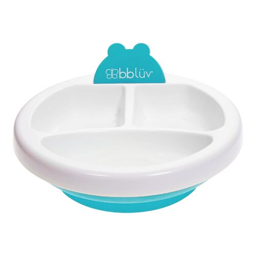Bbluv - Platö Assiette chauffante pour bébé - Aqua