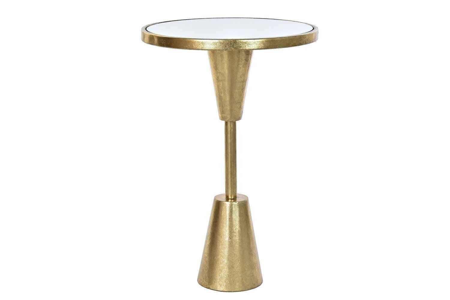 TAVOLINO METALLO SPECCHIO 40.5X40.5X60 DORATO MB195910