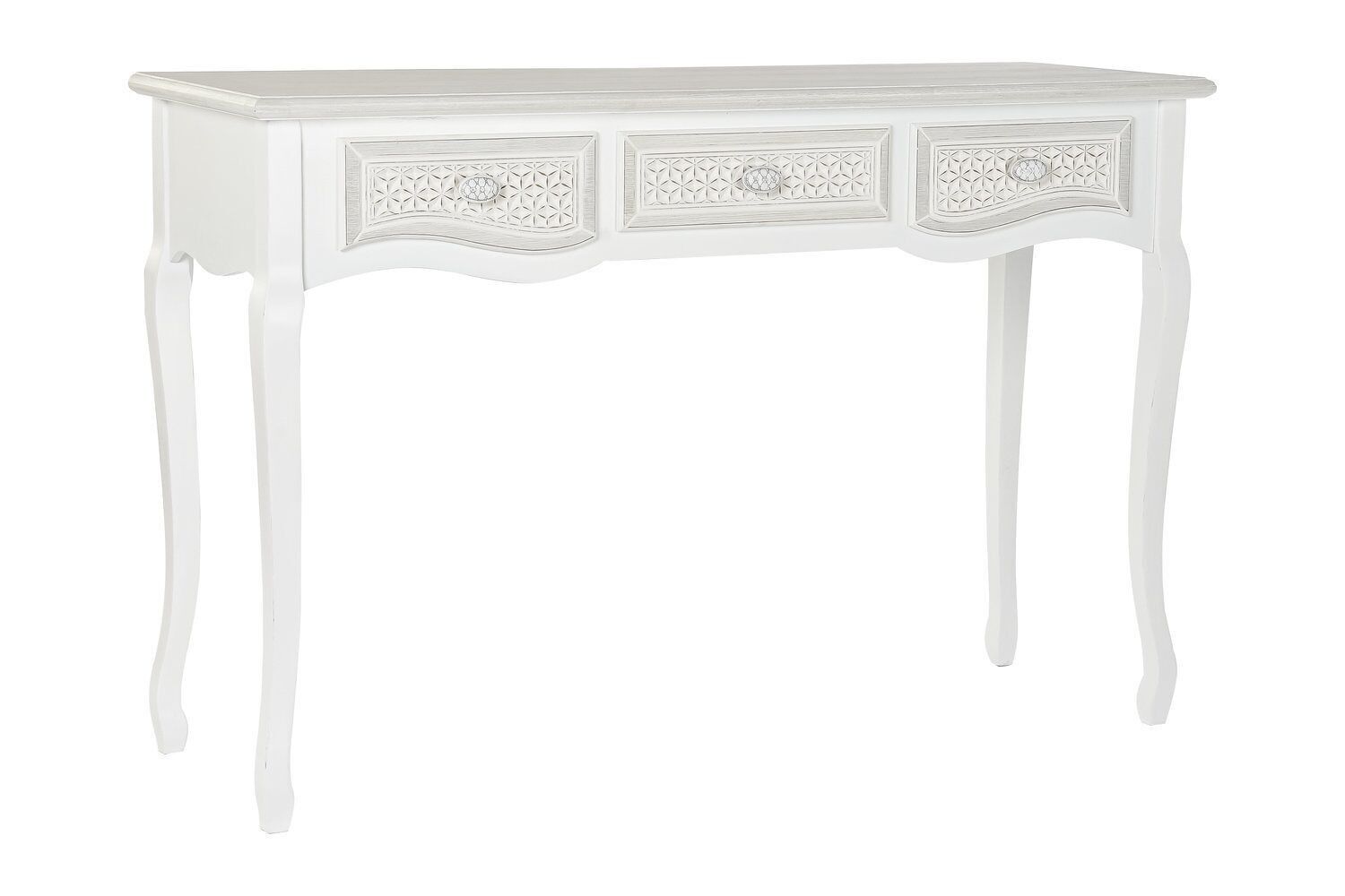 CONSOLLE MDF LEGNO 120X40X78,5 BIANCO MB196213