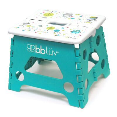 Bbluv - Stëp Folding step stool - Aqua