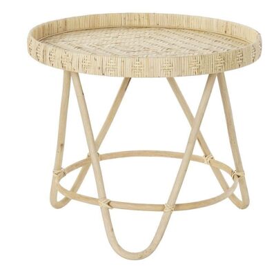 BAMBOO SIDE TABLE 60X60X52 NATURAL BROWN MB197128