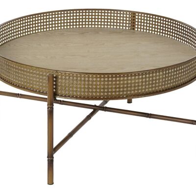 METAL COFFEE TABLE 80X80X38 MB197271