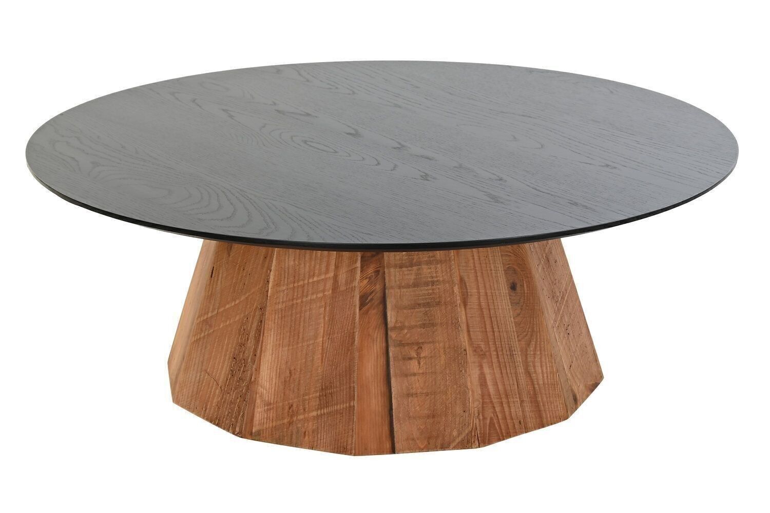 TAVOLINO IN LEGNO RICICLATO PINO 90X90X32,5 MB199002