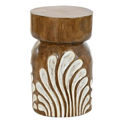 SIDE TABLE ALBASIA 29X29X51 ENGRAVED MB199089