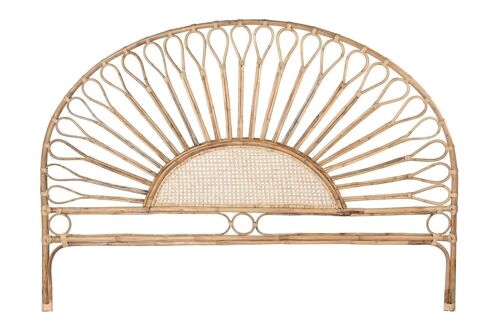 CABECERO CAMA RATAN 178X4X127 GIRASOL NATURAL MB199190