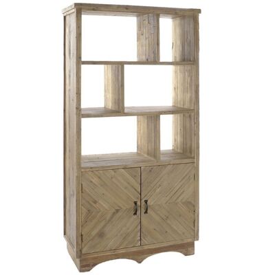 ETAGERE BOIS RECYCLE 93X42X188 MB199201