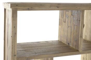 ETAGERE BOIS RECYCLE 93X42X188 MB199201 2