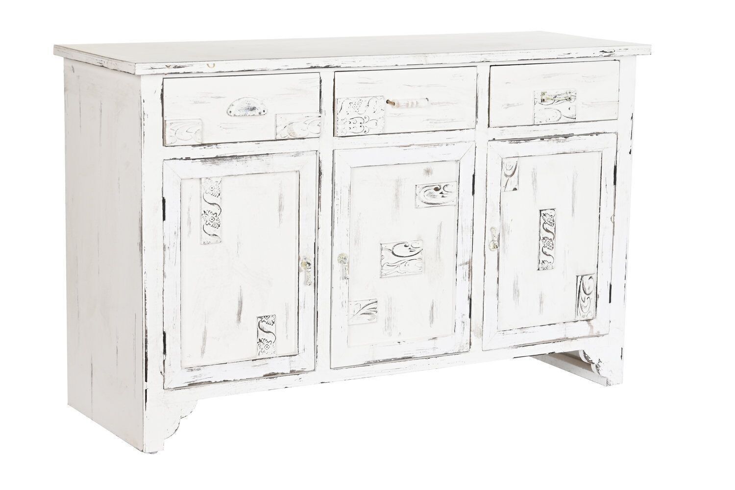 BUFFET LEGNO 112X38X71 3 ANTE CONSUMATO MB199580