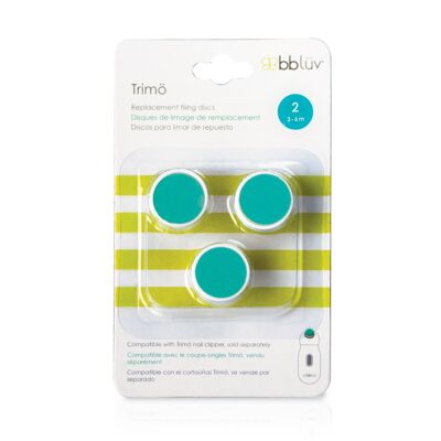 Bbluv - Pack de 3 disques de remplacement pour Trimö étape 2 (3-6 mois)