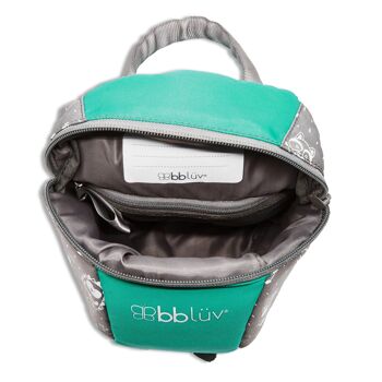 Bbluv - Päk - Sac à dos pour bambin avec sangle amovible Aqua 3