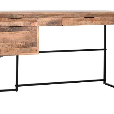 METAL HANDLE DESK 150X60X85 36.50 NATURAL MB200180