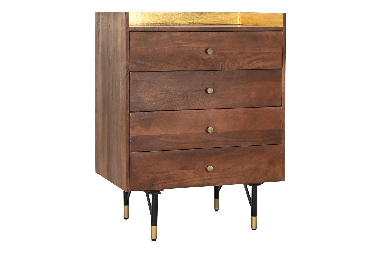 COMODO MANGO METALLO 70X45X92 TESTA DI MORO MB200184