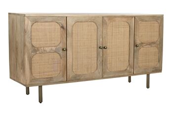 BUFFET POIGNÉE RATAN 150X40X76 35.90 NATUREL MB200200 1