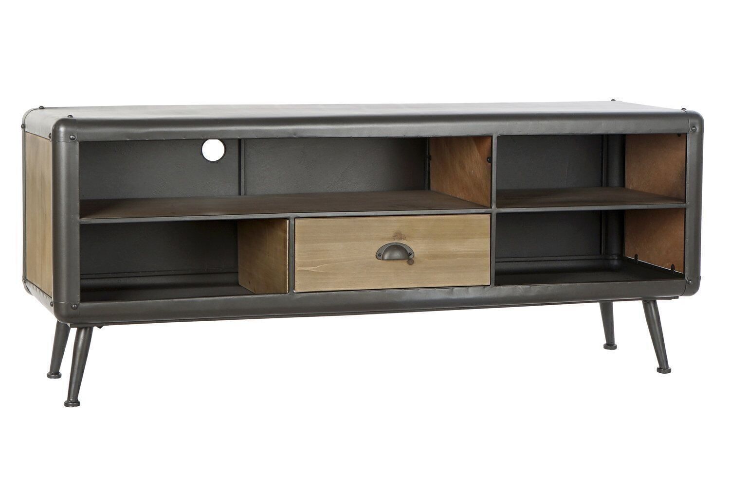 MOBILE TV ABETE METALLO 140X41X57 10 NATURALE MB200220