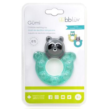 Bbluv - Gümi  Jouet de dentition réfrigérable Aqua 3