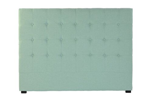 CABECERO CAMA POLIESTER MDF 159X8X119 VERDE JADE MB200584