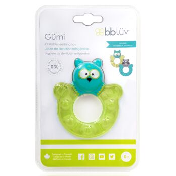 Bbluv - Gümi  Jouet de dentition réfrigérable Lime 3