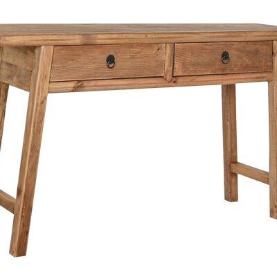 RECYCLED PINE WOOD CONSOLE 140X38X80 NATURAL MB201316