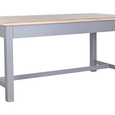 MESA COMEDOR PAULOWNIA MDF 161,5X81,5X78 GRIS MB201456