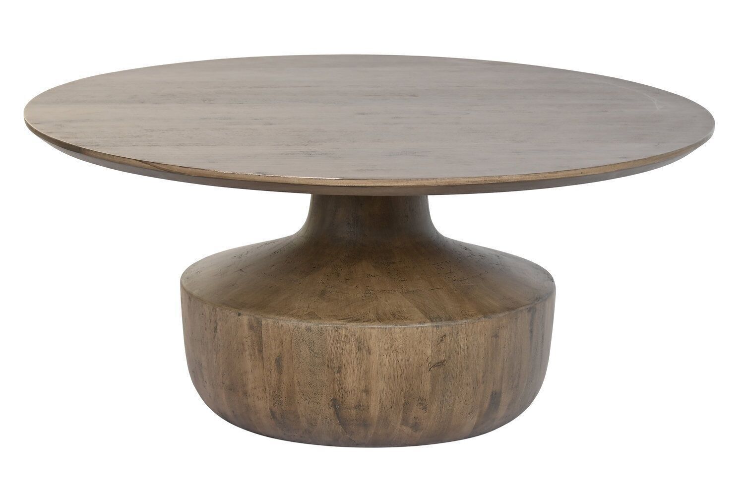 TAVOLINO BASSO MANGO 90X90X40 MARRONE MB201484