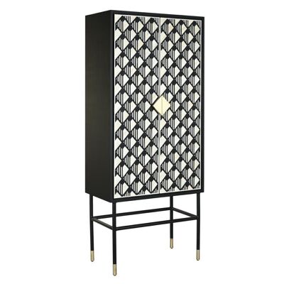 RESIN BONE CABINET 75X40X180 TARACEA RHOMBUS MB202082