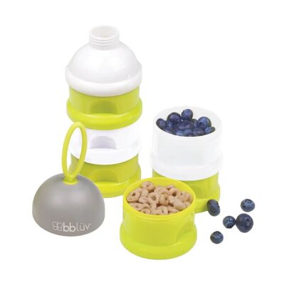 Bbluv - Döse - Multipurpose stackable containers - Lime