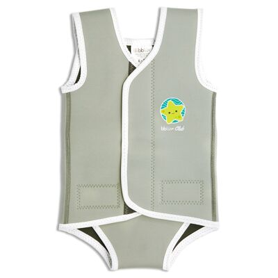 Bbluv - Wraäp Baby wetsuit - Gray - Small (0-6 months)