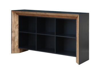 BUFFET EN BOIS DE PIN RECYCLÉ 182X50X107 MARRON MB204935