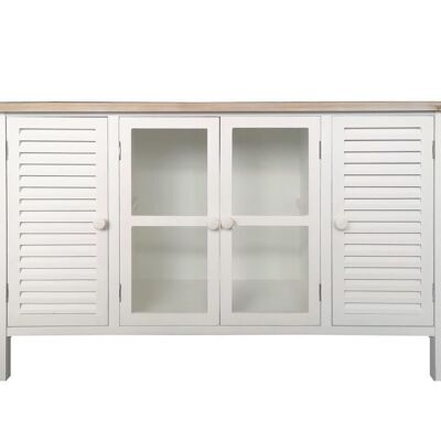 BUFFET FIR MDF 130X40X80 WHITE MB205543