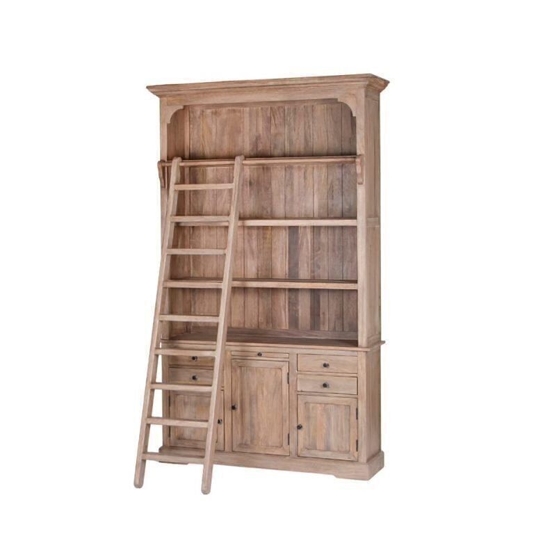 MENSOLA MANGO 137X37X234 SCALA MARRONE MB205714