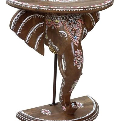 CONSOLE HANDLE 68X34X78 MULTICOLORED ELEPHANT MB205728