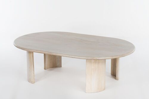 MESA CENTRO MANGO 130X79X46 BLANCO MB205732