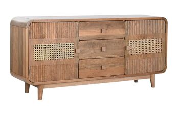 JAMUN BUFFET EN BOIS 160X38X75 NATUREL MB205739 1