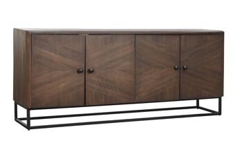 JAMUN BUFFET EN BOIS 177X38X75 MARRON FONCÉ MB205743 1