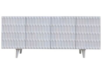 BUFFET MANGUE 177X40X75 BLANC MB205744