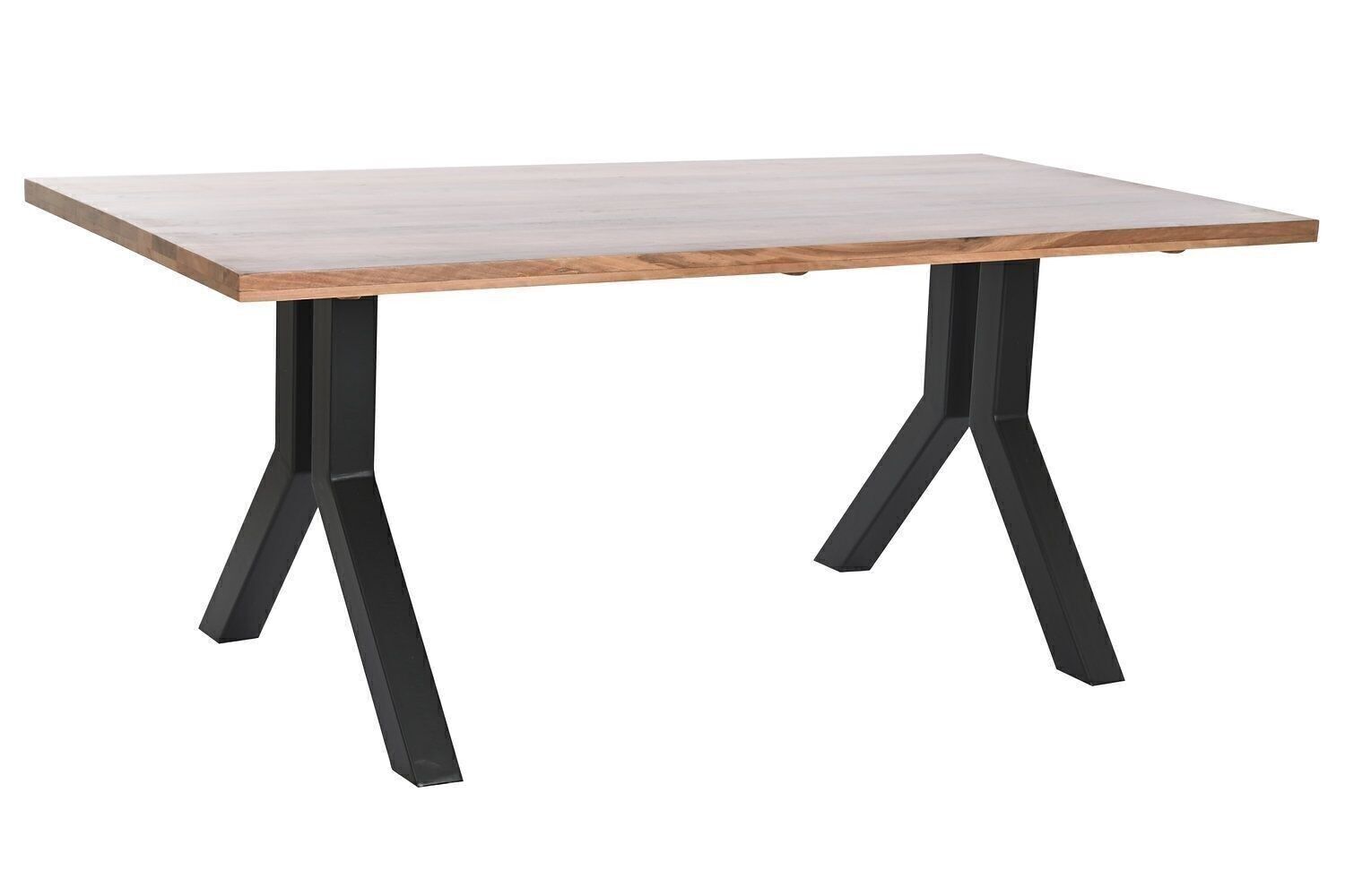 TAVOLO PRANZO METALLO JAMUN 180X90X75 NATURALE MB205746