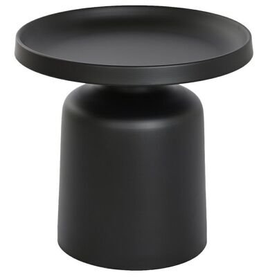 METAL SIDE TABLE 50X50X47 BLACK MB205970