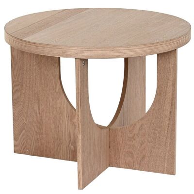 PINE SIDE TABLE 50X50X38 NATURAL MB206273