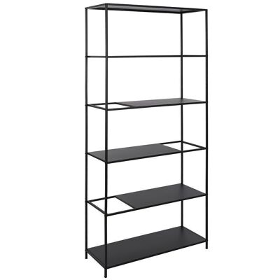 ETAGERE METAL 80X30X175 NOIR MB206288