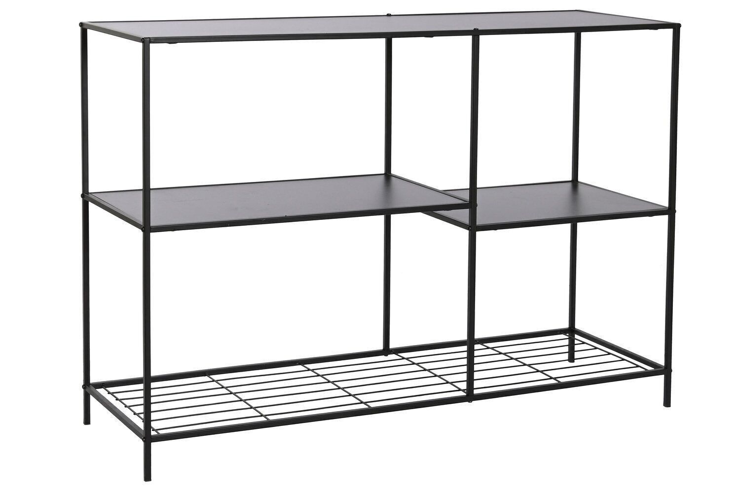 MENSOLA METALLO MDF 100X30X70 NERO MB206445