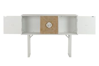 CONSOLE SAPIN METAL 120X35X90 BLANC MB206500 5