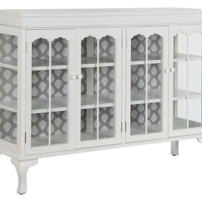 BUFFET ABETO CRISTAL 142,5X40,5X101,5 BLANCO MB206505